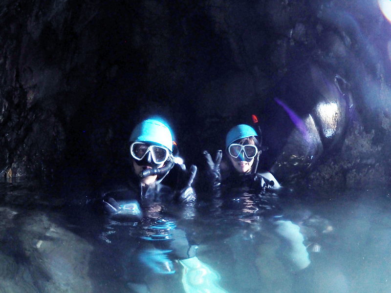 青の洞窟シュノーケリングツアー写真